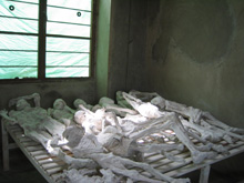 Dans une salle de classe de l'école de Murambi. 

		Photo Catherine Ninin/RFI